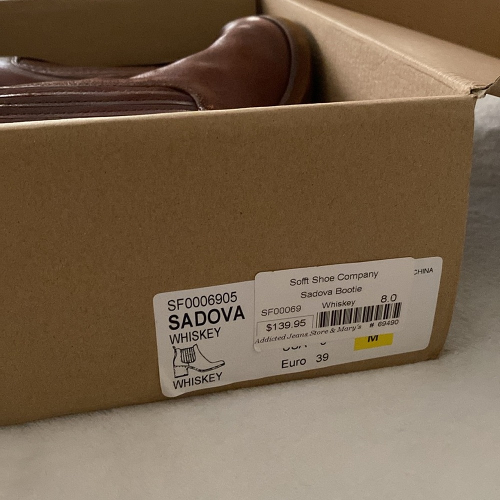 Sofft Brown Leather Boots - Picture 2 of 7